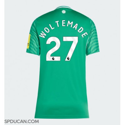 Zenski Nogometni Dres Newcastle United Nick Woltemade #27 Gostujuci 2025-26 Kratak Rukav Zenski Nogometni Dres Newcastle United Nick Woltemade #27 Gostujuci 2025-26 Kratak Rukav